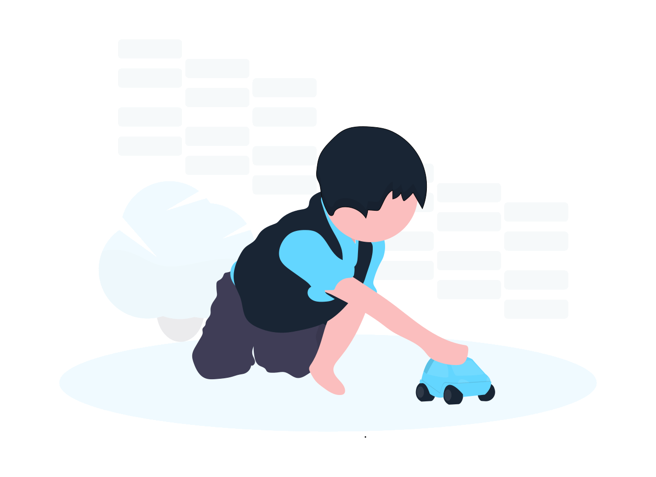 bawiące się dziecko